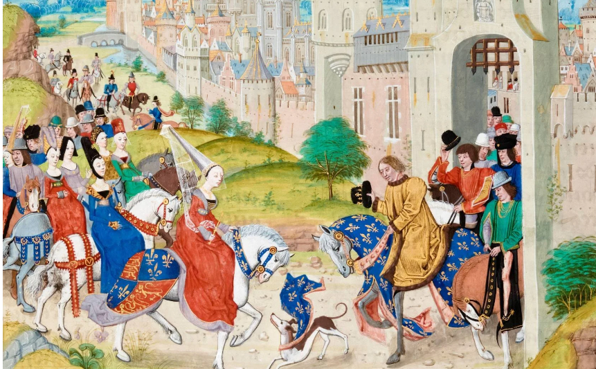 Charles IV and Isabella of France